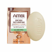 Ambi Goat Milk Face & Body Bar, Moisturizing Formula - 5.3 Ounce