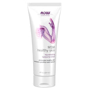 NOW Solutions, MSM Healthy Skin Liposome Lotion, Rejuvenating Cream with Almond Oil and Aloe, 8-Ounce