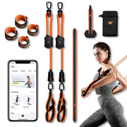 WeGym Resistance Training Bands w/Smart APP Control for Full Body Workouts