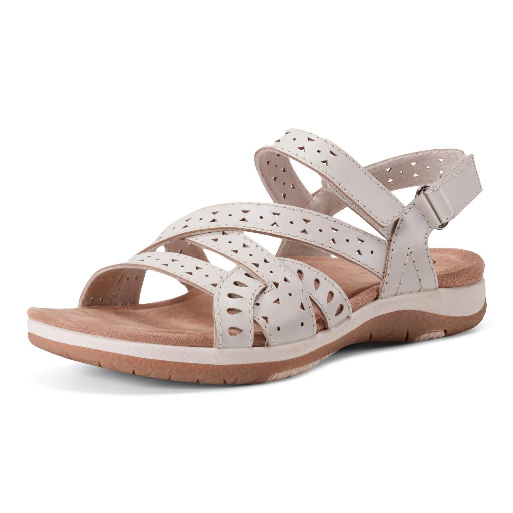 Earth® Seravi Strappy Casual Sandals, Ivory 150, 6.5 M