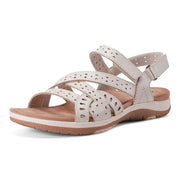 Earth® Seravi Strappy Casual Sandals, Ivory 150, 6.5 M