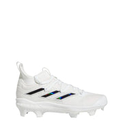 adidas Men's Adizero Afterburner 9 NWV Soccer Cleats - White/Core Black/White, Size 15