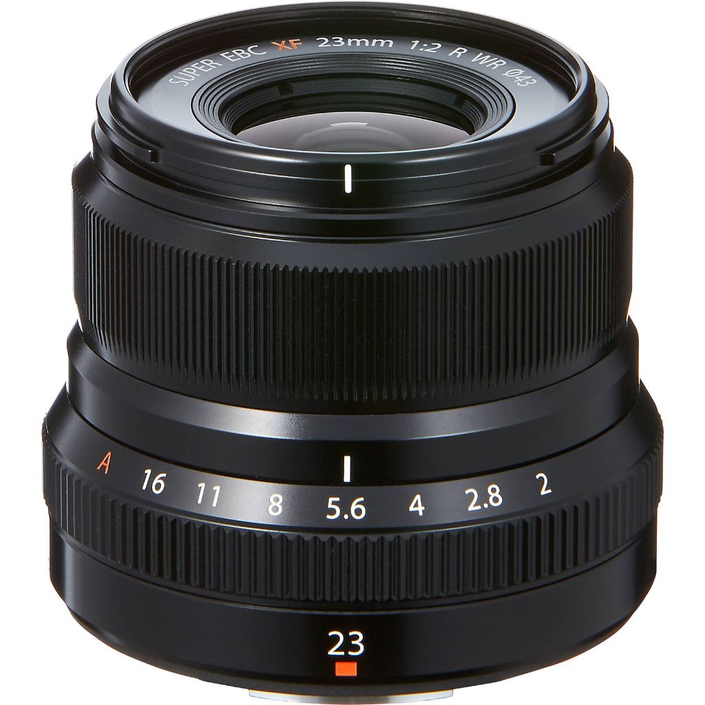 Fujifilm Fujinon XF 23mm F/2-16 R WR Lens - Black