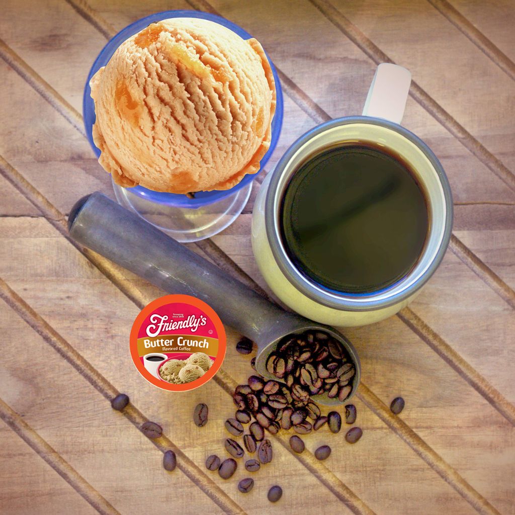 Friendly's Flavored Ice Cream Coffee Pods,  (Butter Crunch, 40 Count)