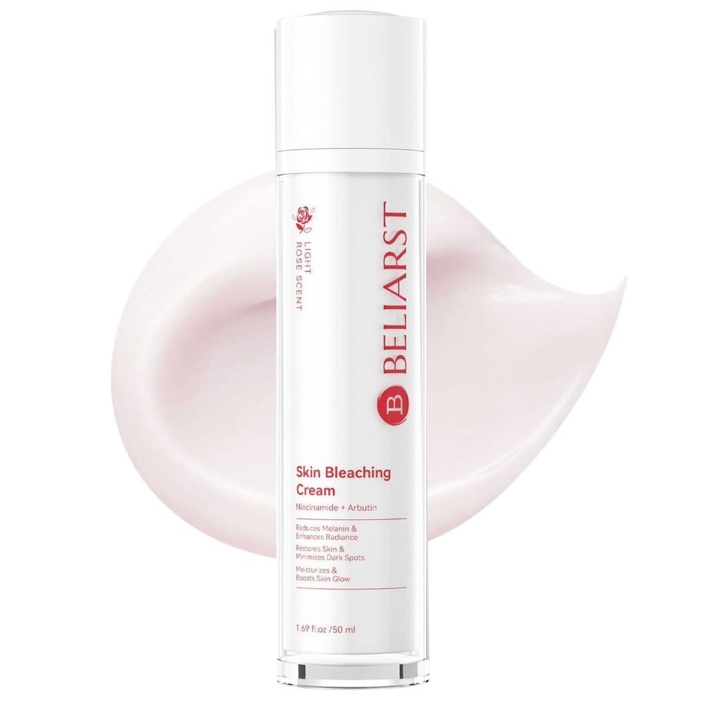 BELIARST Skin Bleaching Cream for Inner Thigh, Armpit, Dark Elbows and Knees, Underarm - 1.69 fl.oz