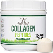 Double Wood Collagen Peptides Powder - Keto Safe - 16.08oz - Collagen Supplements for Adults