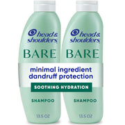 Head & Shoulders Anti-Dandruff Shampoo, BARE Soothing Hydration Twin Pack 13.5 fl oz Each