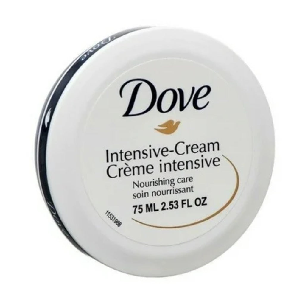 Dove Intensive Nourishing Cream - Blue, 2.53 fl. oz. (3 Pack)