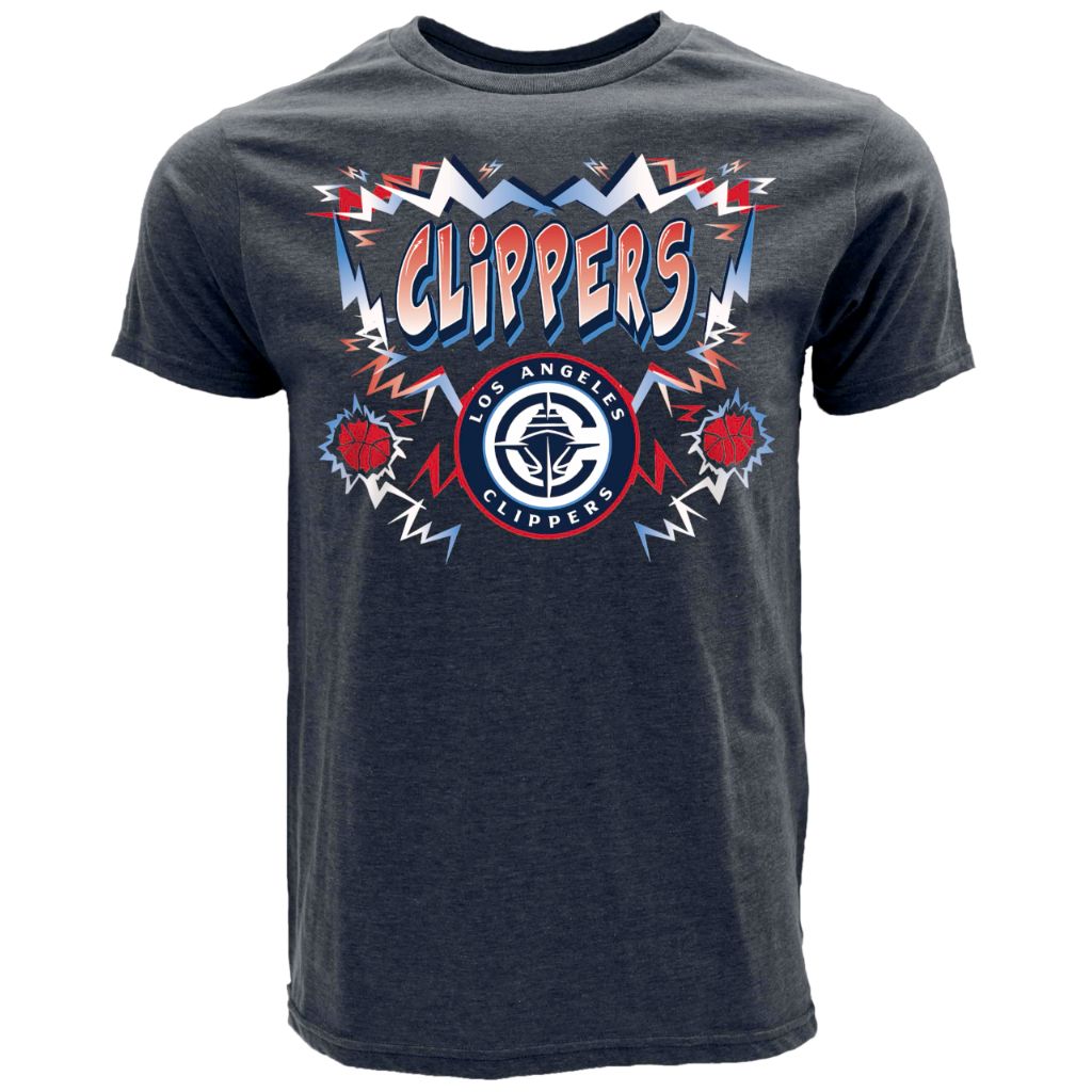 Los Angeles Clippers NBA Officially Licensed T-Shirt Heathered Team Color Basketball, XX-Large
