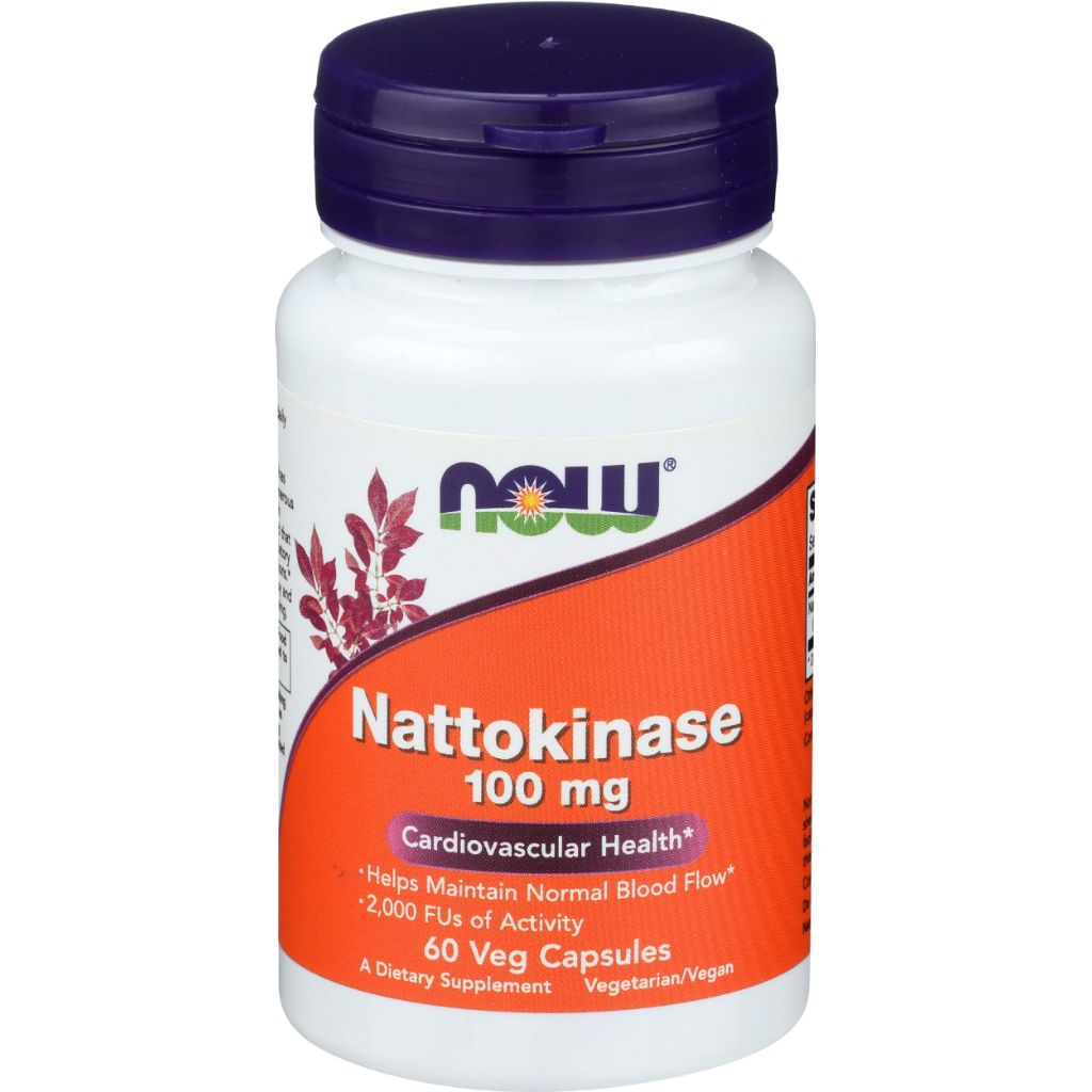 NOW Foods, Nattokinase 100mg, 60 Capsules