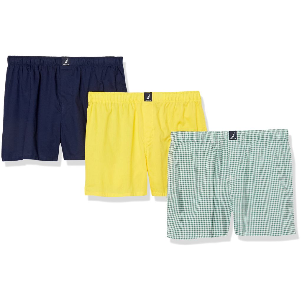 Nautica Men's Cotton Woven 3pk - size L
