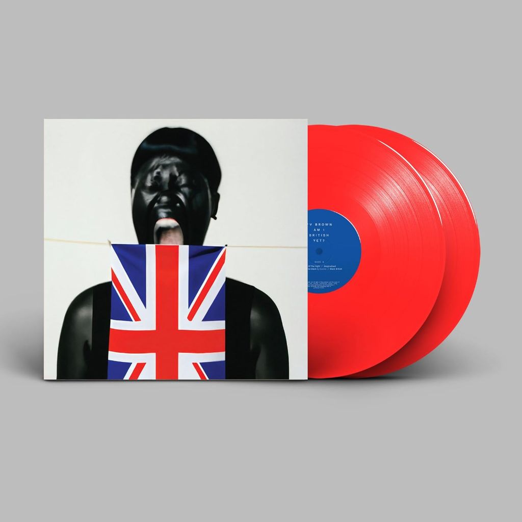 V Brown V: Am I British Yet? Limited Edition Red Vinyl Album