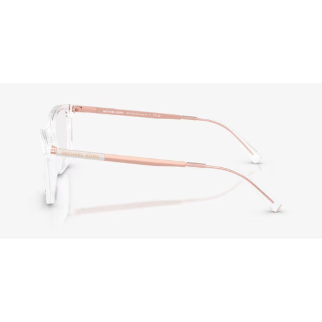 Michael Kors Women's Vivianna II Rectangle Eyeglasses + BUNDLE with Designer iWear Eyewear Care Kit (MK4030)