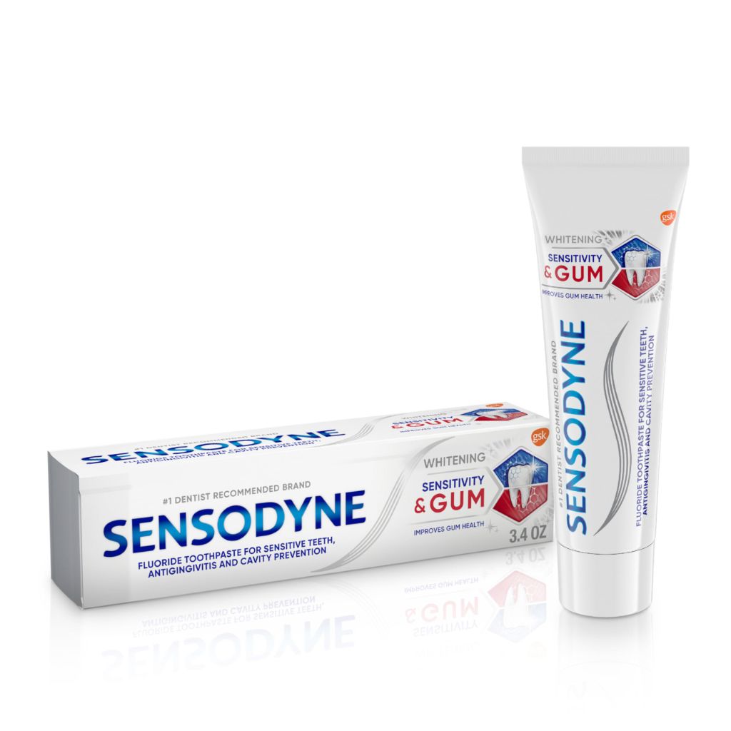 Sensodyne Sensitivity & Gum Whitening Toothpaste - 3.4oz.