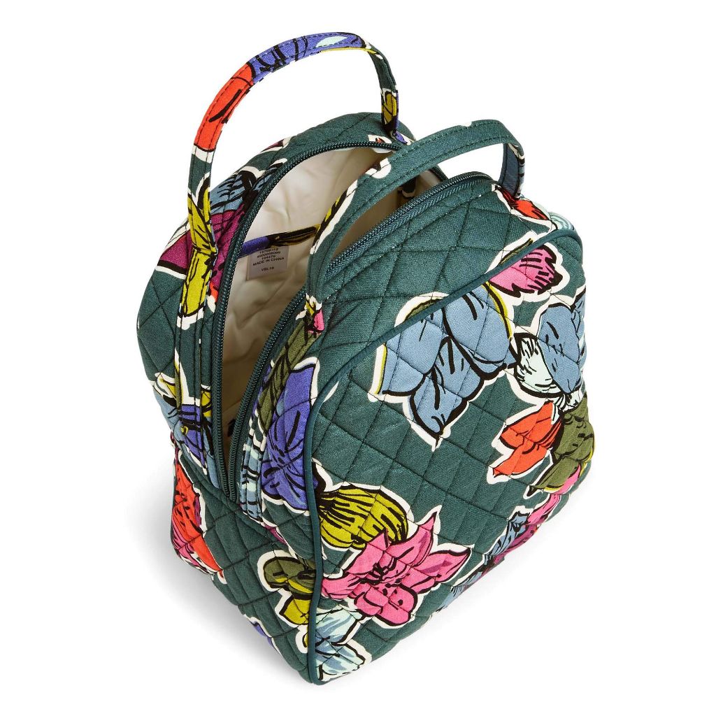 Vera Bradley Women's Clear Nfl Crossbody Bag, New York Giants Dark blue/Red Bandana, One Size