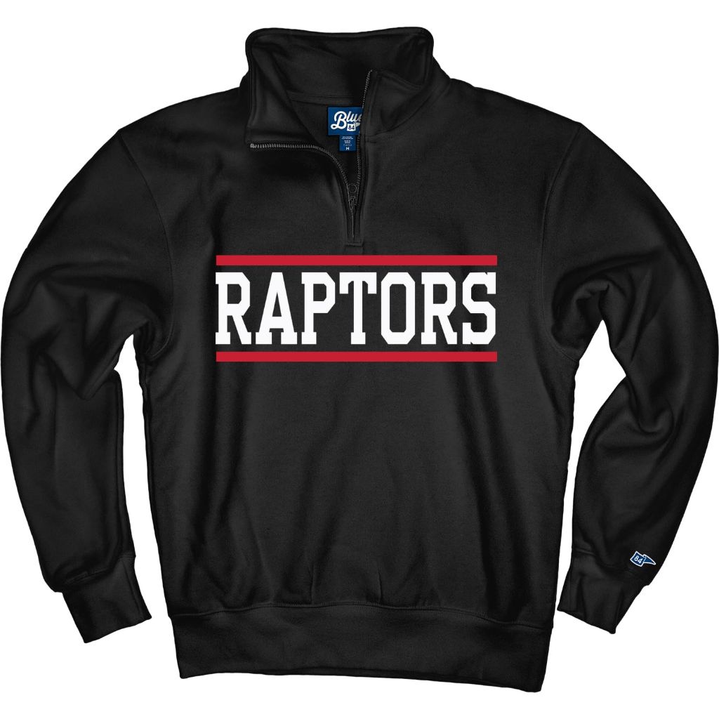 Toronto Raptors NBA Officially Licensed Quarter Zip Sweatshirt Alternate Color, Medium