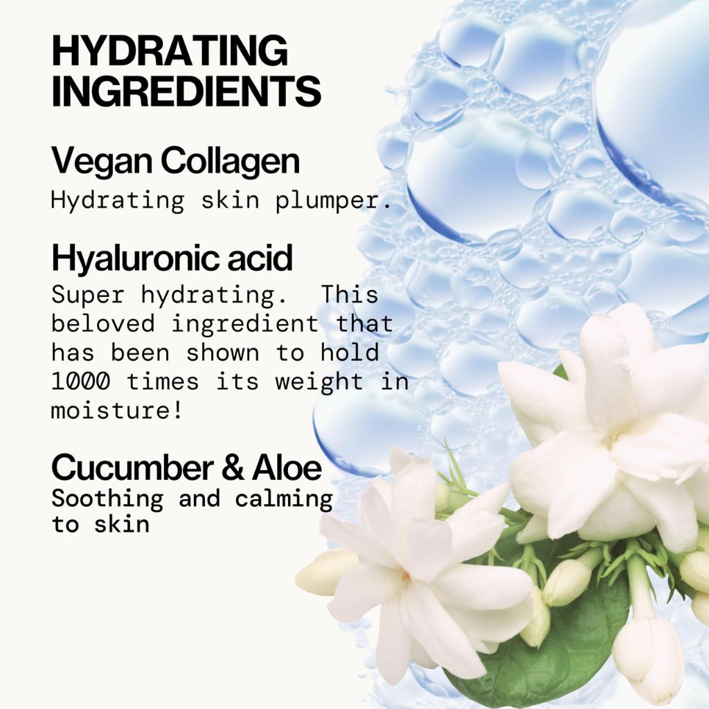 Pacifica Undereye & Smile Mask Set – Vegan Collagen Hydro Treatment with Hyaluronic Acid, 4 Pieces