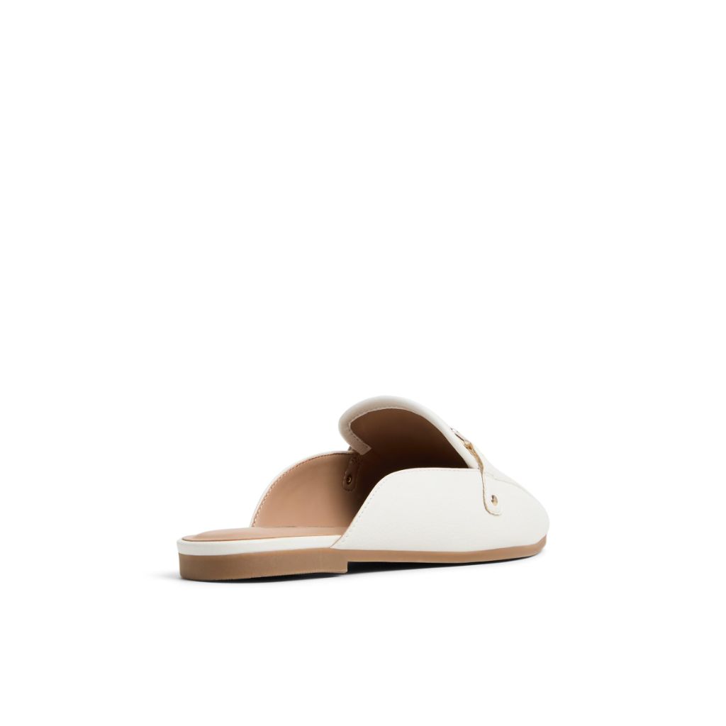 Call It Spring Women's Alyah Mule, White, 6