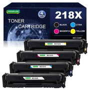 PRINPUSE 218X Toner Cartridge 4 Pack 3201dw 3301fdw Compatible Replacements
