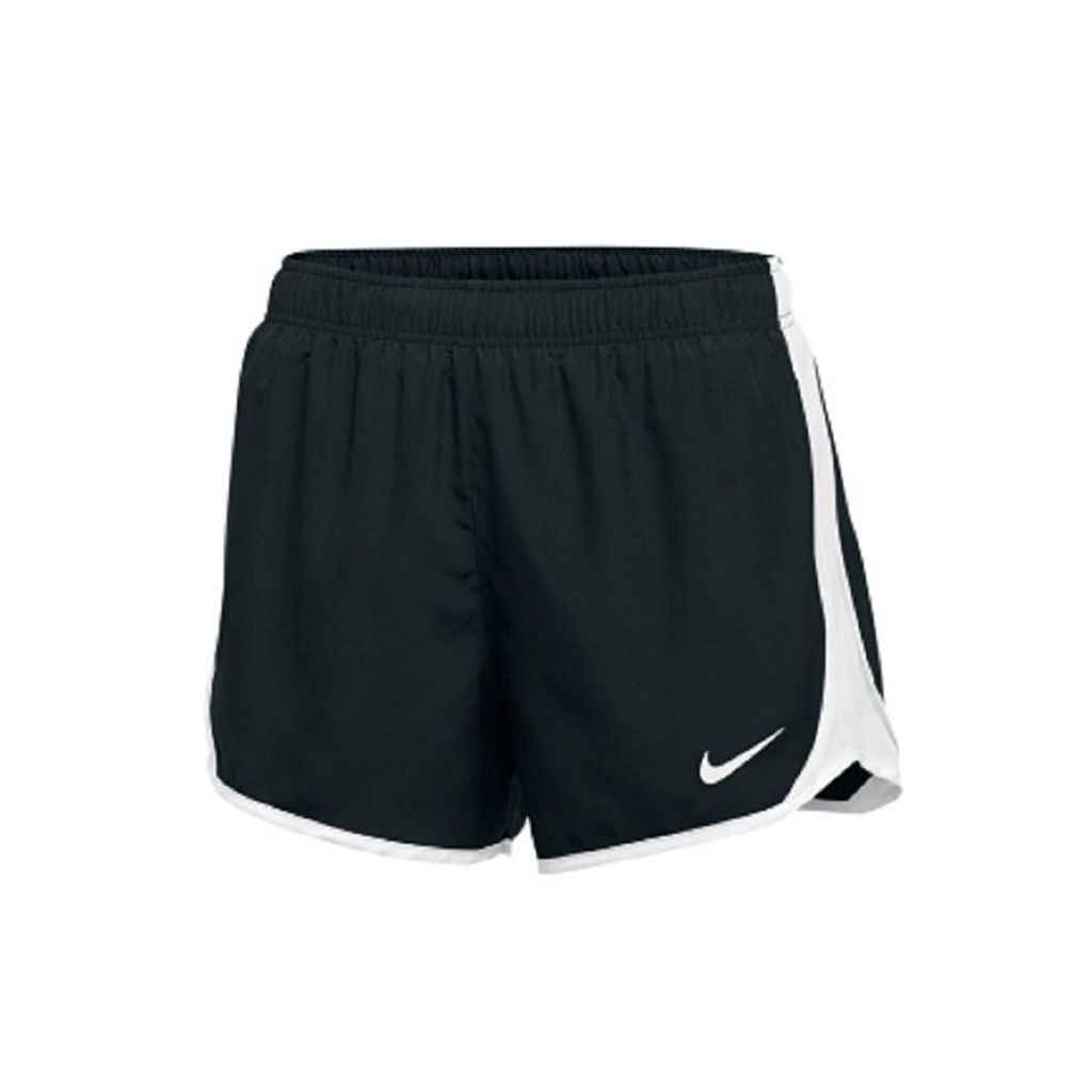 SZ M, Nike Womens 3" Race Shorts, Black/White