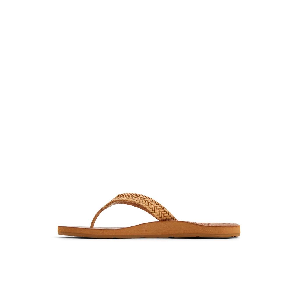 Roxy Women's Lili III Beach Sandals, Tan, 6