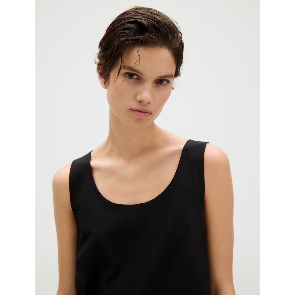 Calvin Klein Women's Refined Stretch Mini Dress Black, Size 4