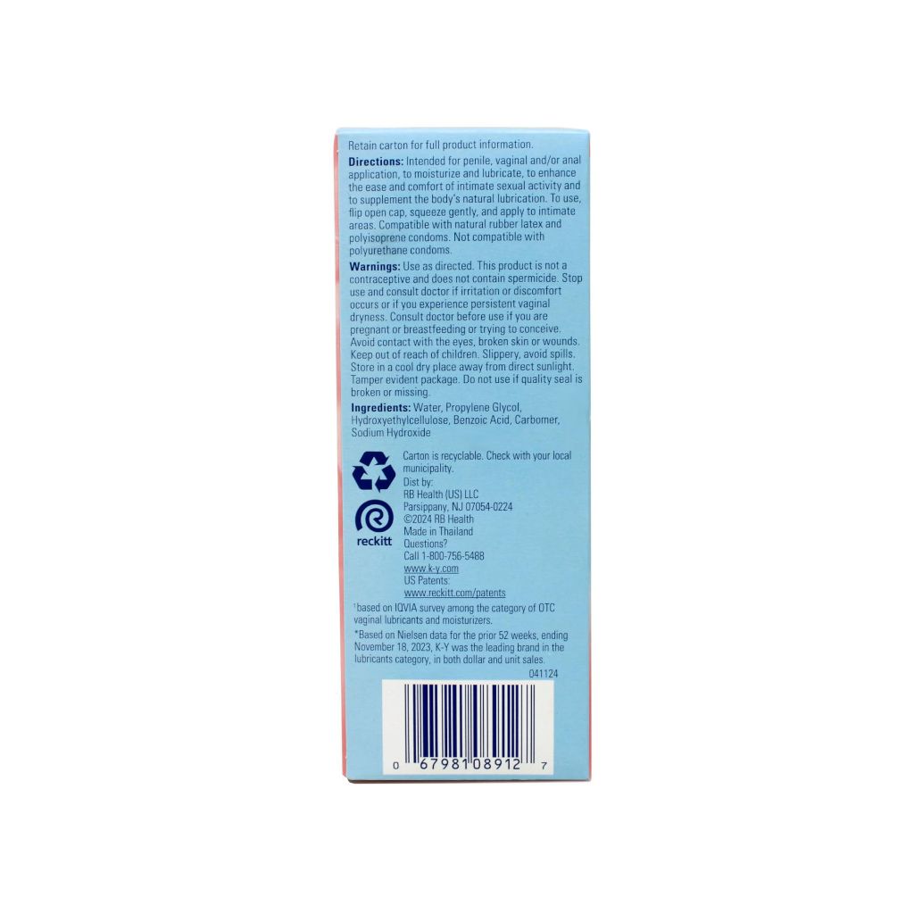 KY's Lubricant Jelly, 4 Oz. (Pack of 18)