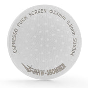 MHW-3BOMBER 54mm Puck Screen - 0.8mm Espresso Puck Screen - Metal Reusable Coffee Filter for Breville Sage 54mm Portafilter Basket - Double-layer Espresso Screen FG5591M-OS