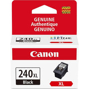 Canon PG-240 XL Genuine Black Ink Cartridge, Compatible with MG2120/3120/4120, MX512/432/472/372/392/522/532/452, MG2220/3220/4220/3520/3620, TS5120