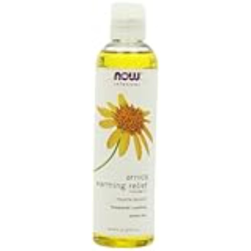 NOW Solutions Arnica Warming Relief Massage Oil  8 Fl Oz