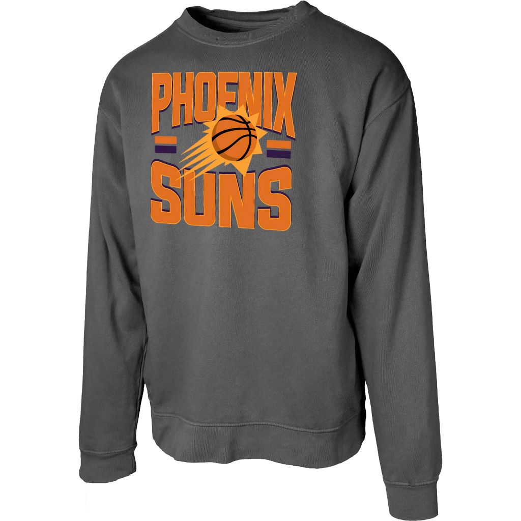 SZ XL, Blue 84- Phoenix Suns Crewneck Sweatshirt Ringspun Bold | Black