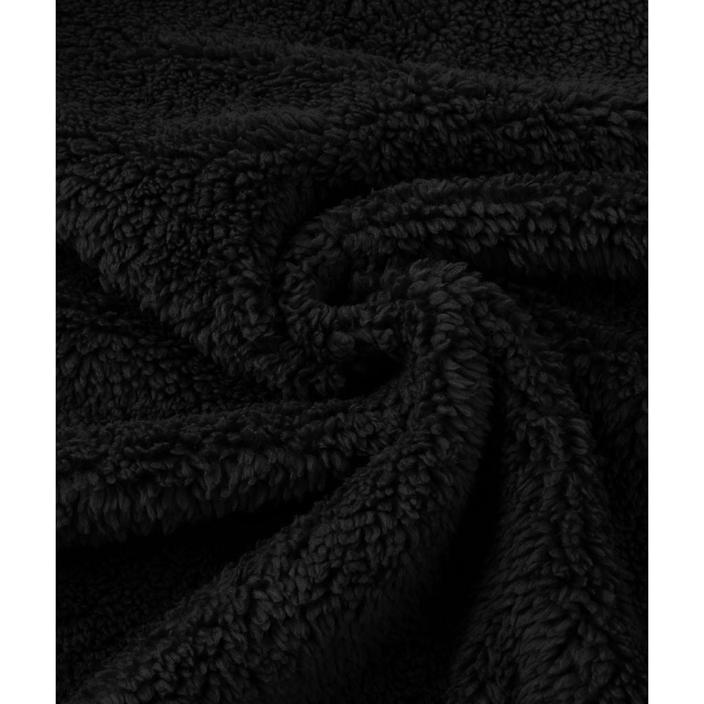 GEEK LIGHTING Mens Fleece Lined Hoodies Zip Up Waffle Knit Thicken Hooded Sweatshirts Winter Jackets, Black grey M