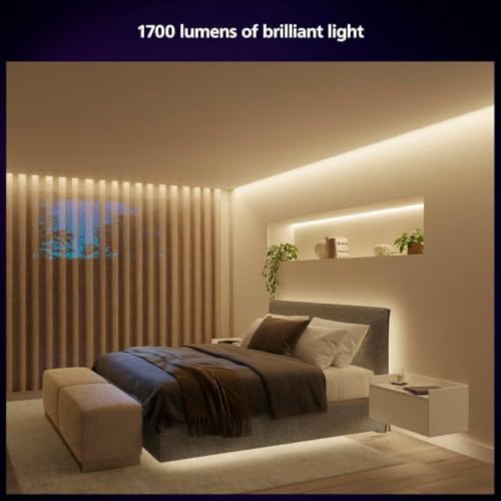 Philips Hue Indoor 16 Ft Smart LED Solo lightstrip Base Kit - 1 Pack - Control with Hue App - Compatible with Alexa, Google Assistant and Apple HomeKit