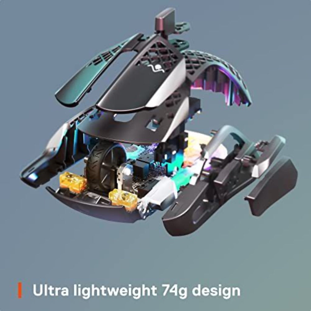 SteelSeries Aerox 5 Wireless Gaming Mouse, Bluetooth/2.4 GHz-18K