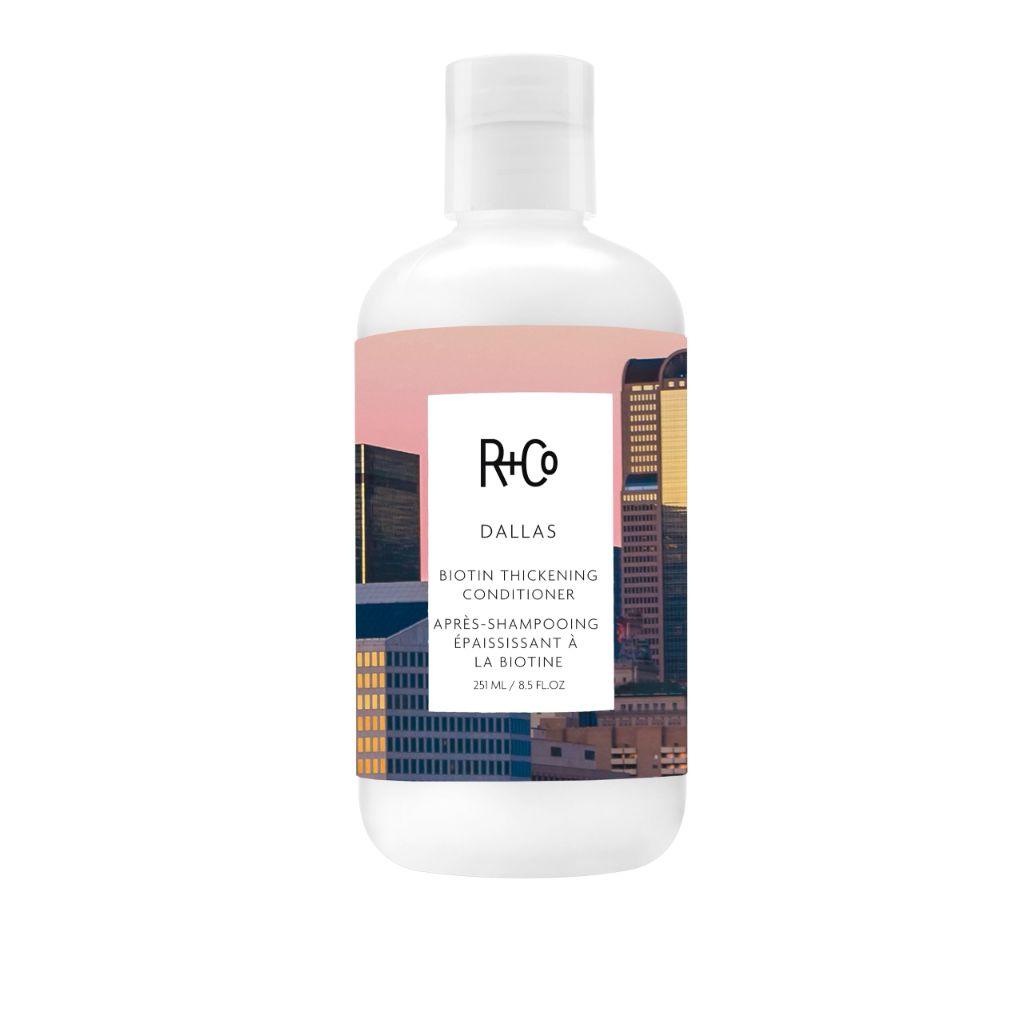 R+Co Dallas Biotin Thickening Conditioner | Weightless Hydration, Strengthens + Enhances Shine| 8.5 Oz