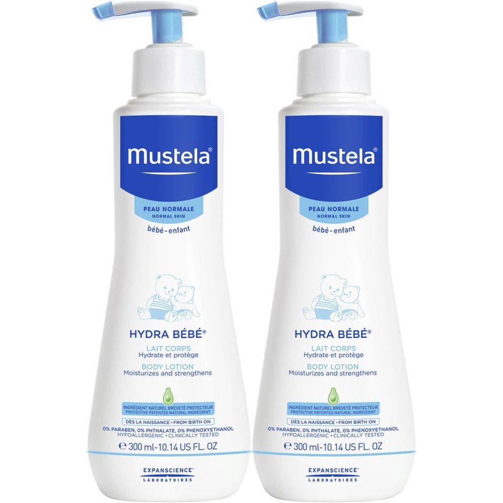 Mustela Hydra Enfant Body Lotion with Natural Avocado - 300mL (2 Pack)