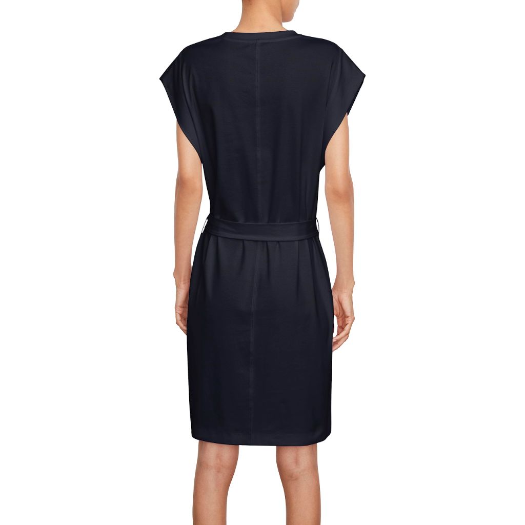 Vince Women's Crew Neck Muscle Dress in Coastal - Size X-Large