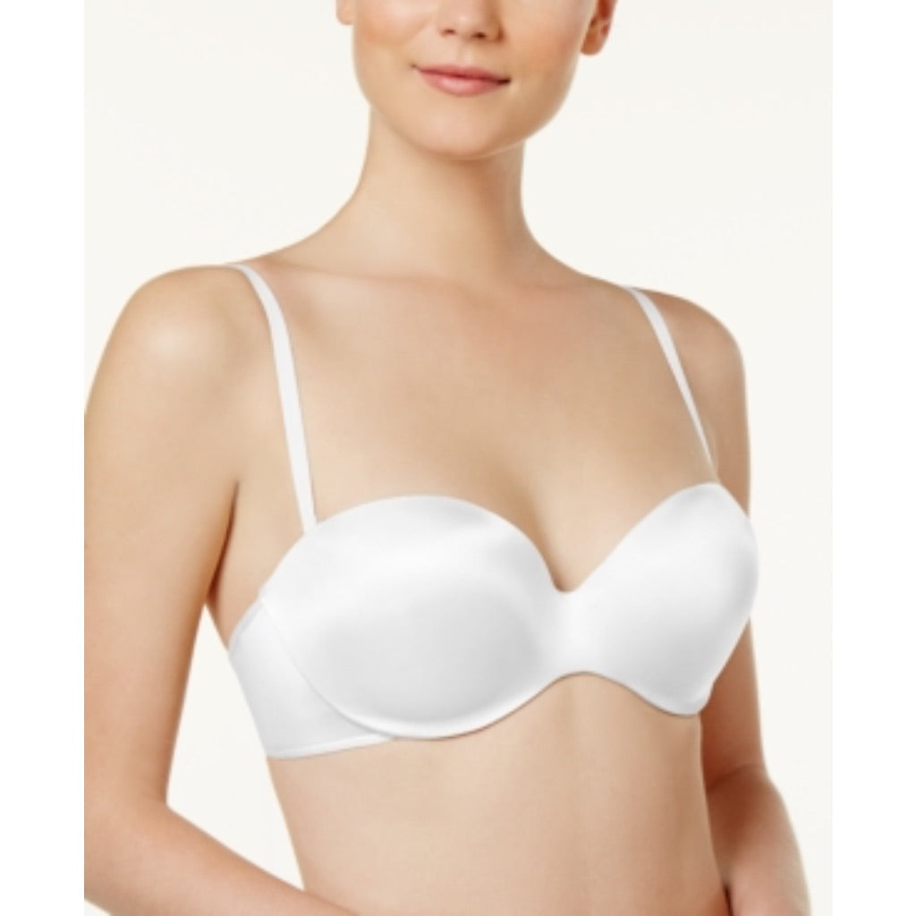 Maidenform Full Coverage Strapless Underwire Bra - White, 34D