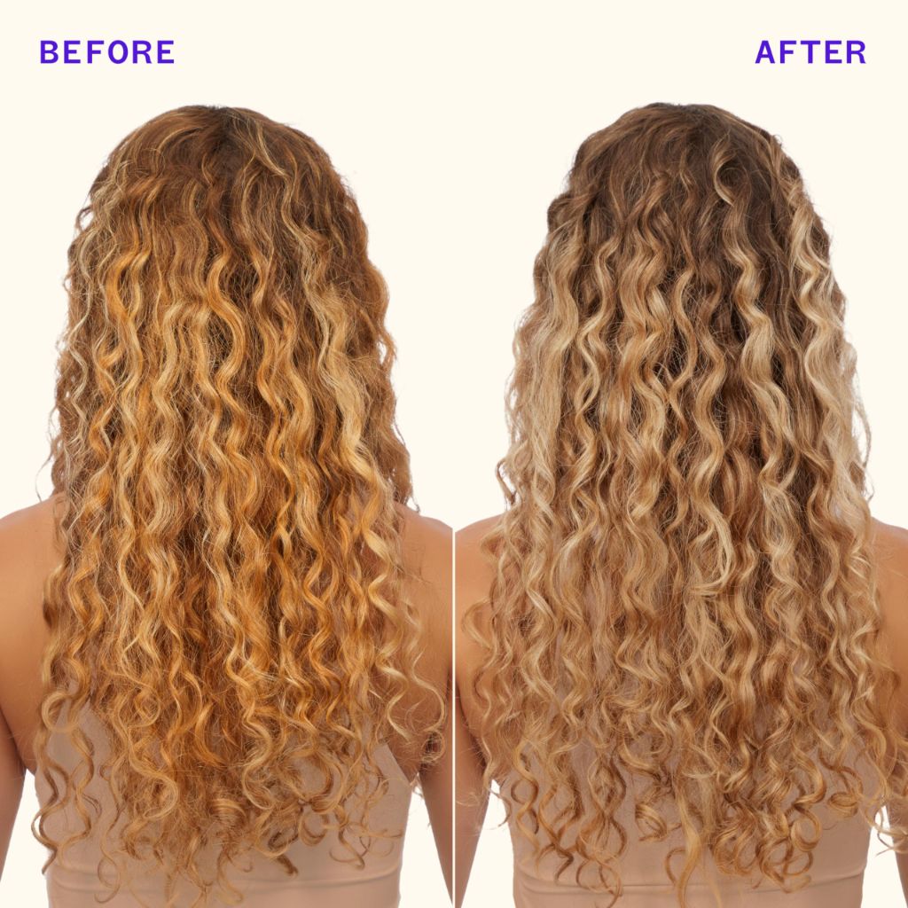 Amika bust your brass cool blonde strength repair shampoo, 275ml