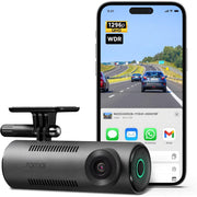 70mai Smart Dash Cam M310, 1296P QHD, Built-In Wi-Fi, 130° Wide-Angle FOV, WDR, Night Vision, iOS/Android Mobile App, Loop Recording, Parking Monitor, Time-Lapse