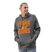 Blue 84 Phoenix Suns NBA Officially Licensed Hooded Sweatshirt Ringspun Bold Black, Medium