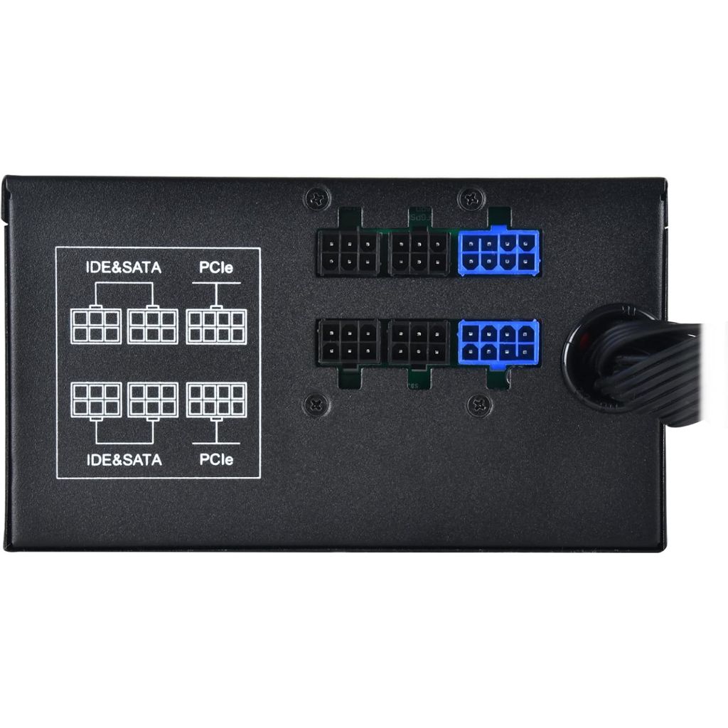 Silverstone Technology 550 Watt Semi-Modular 80 Plus Gold Computer Power Supply PSU, SST-ET550-HG