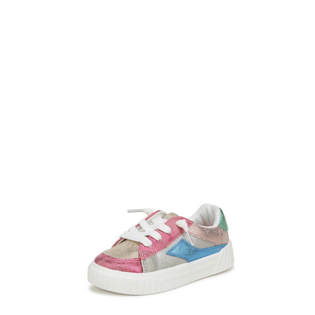 Blowfish Malibu Infant Girls Willa Toddlers Sneaker, Metallic Multi - size 12