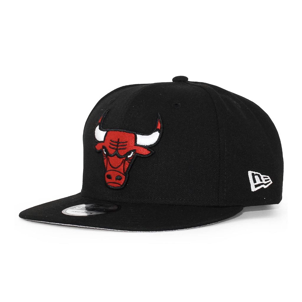 New Era 59FIFTY Fitted Cap - Black/White/Blue Script Logo