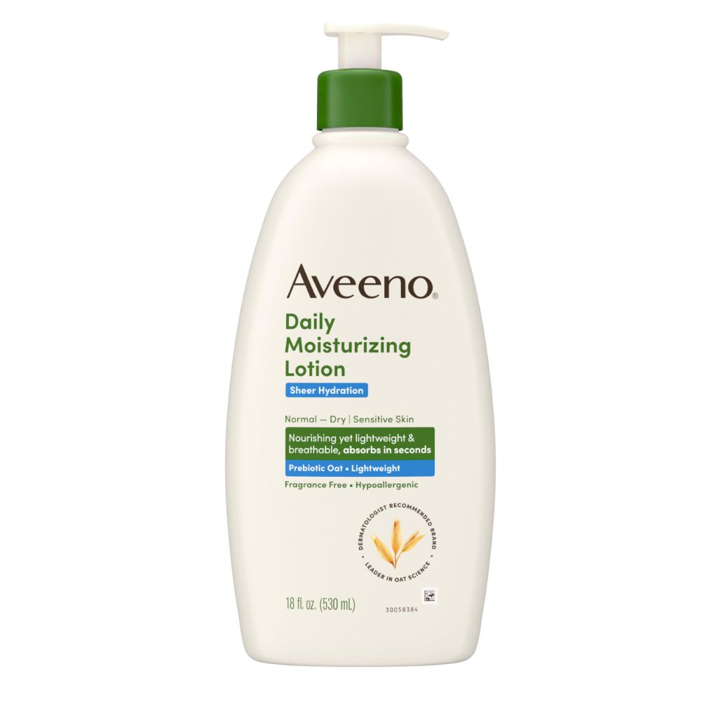 Aveeno Sheer Hydration Fragrance-Free Daily Moisturizing Lotion - 18 fl. oz