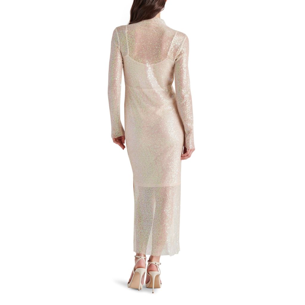 Steve Madden Apparel Blakely Dress, Natural, Large