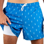 Kanu Surf 5” Adventure Men’s Swim Trunks – UPF 50+ Quick-Dry Bathing Suit Shorts with Pockets & Compression Liner (4X)