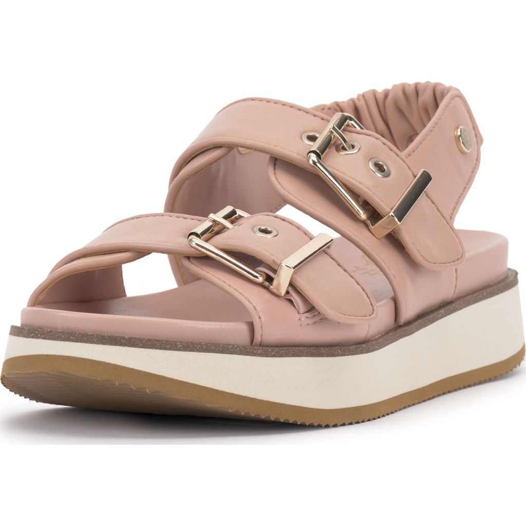 Vince Camuto Women's Anivay Platform Buckle Sandal, Pale Peony, 6.5