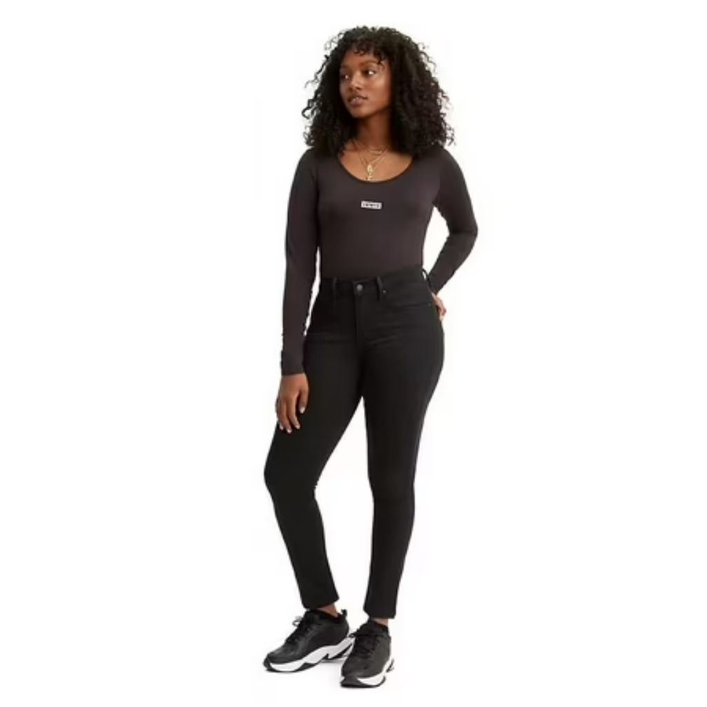 Women's Levi's® 311™ Shaping Skinny Jeans Color: Soft Black Size: 27 X 28