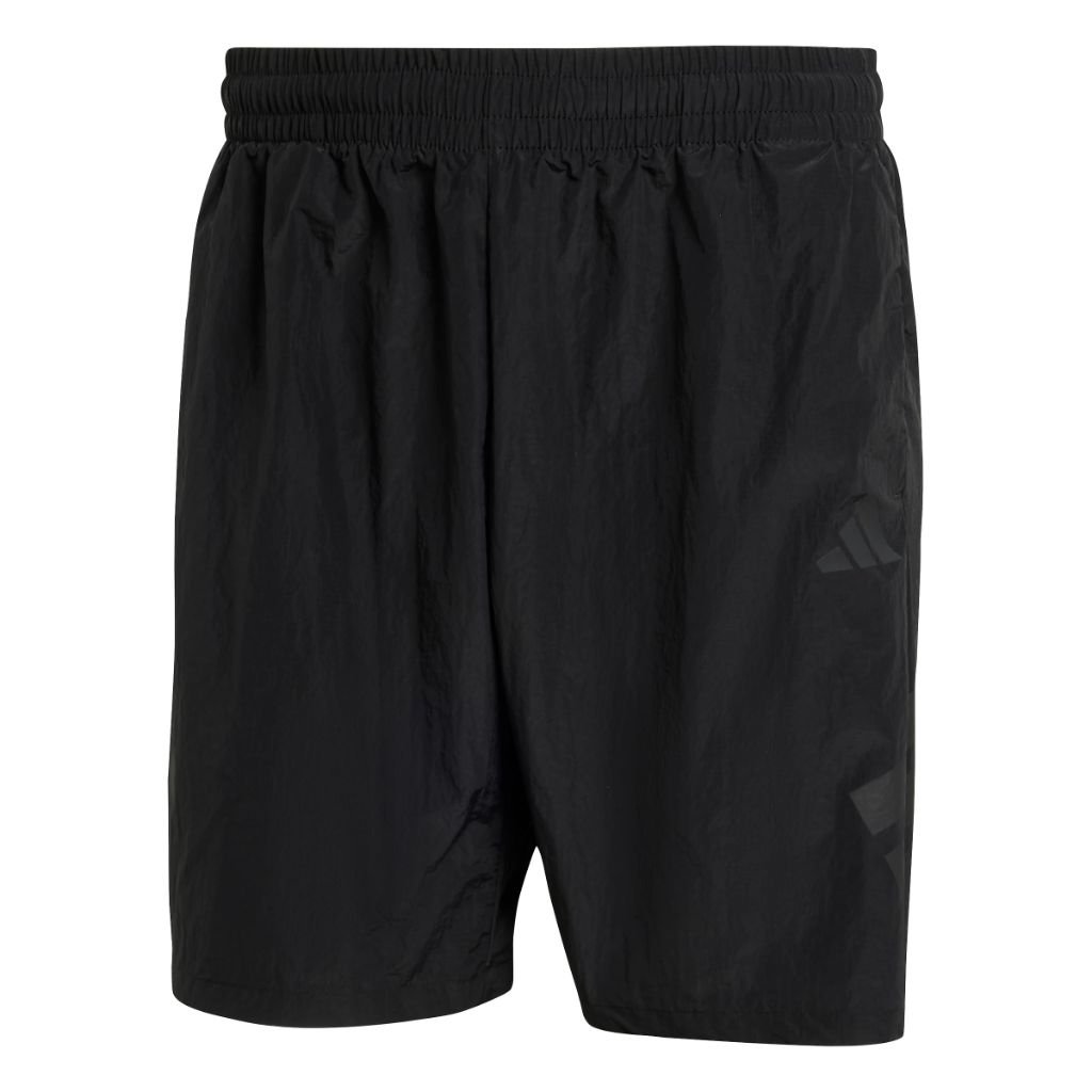 Adidas Men's Future Icon 3-Bar Woven Sportswear Shorts, Black, 3X-Large